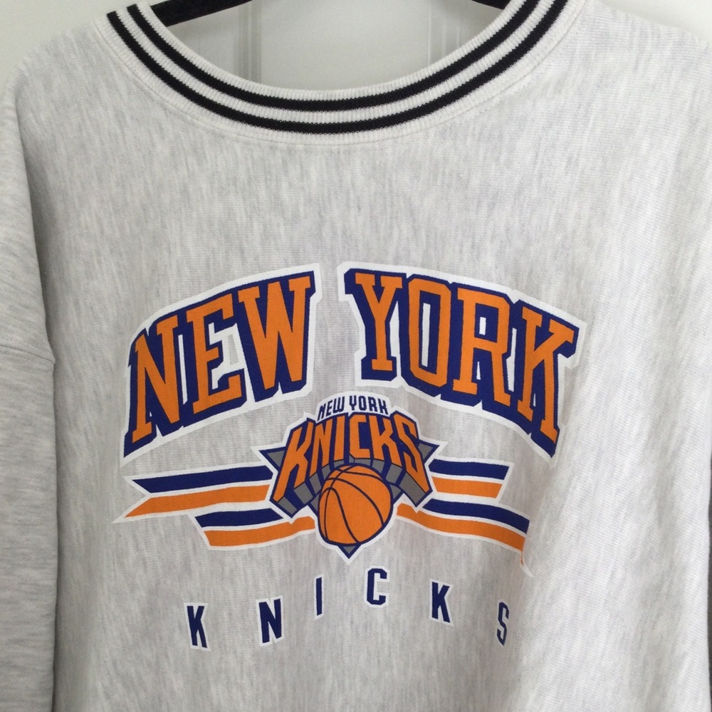 NBA New York knicks champion reverse weave sweatshirt